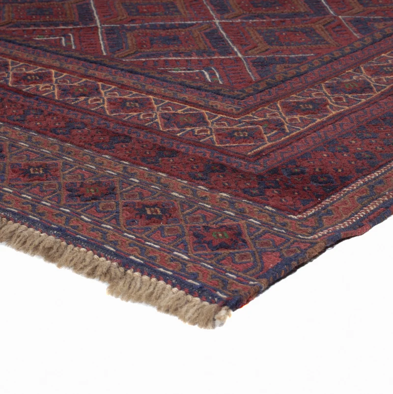 Kelim Afghan Teppich 146x177cm - mehrfarbig