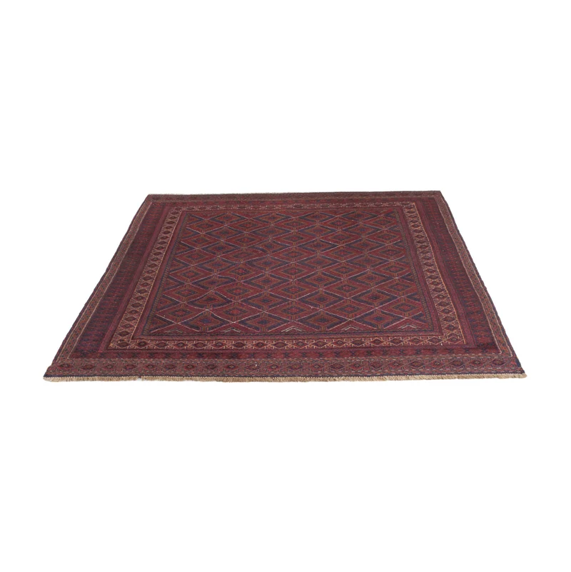 Kelim Afghan Teppich 146x177cm - mehrfarbig
