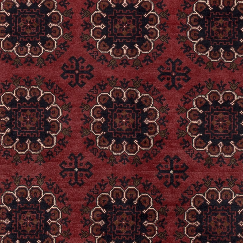 Afghan Teppich 151x197cm - Orientteppich - rot