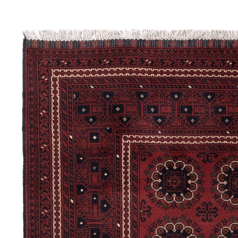 Afghan Teppich 151x197cm - Orientteppich - rot