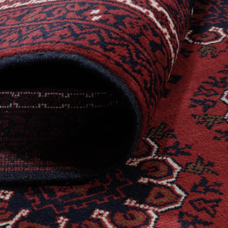 Afghan Teppich 151x197cm - Orientteppich - rot