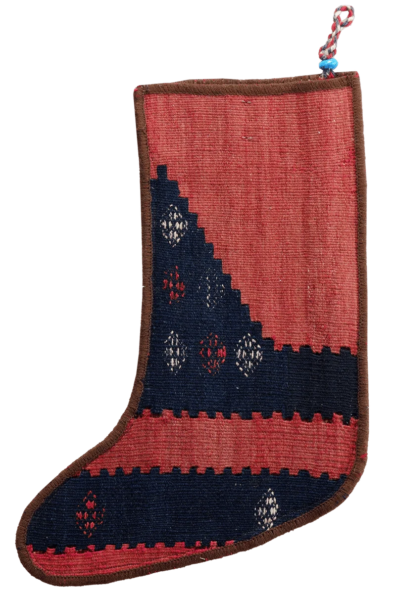 Weihnachtsstrumpf · Handgefertigt – Bunt, 41x56 cm