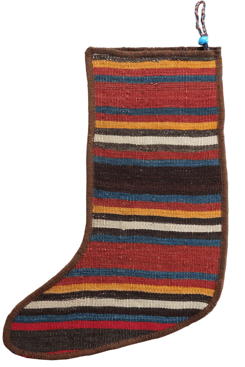 Weihnachtsstrumpf · Handgefertigt – Bunt, 41x56 cm