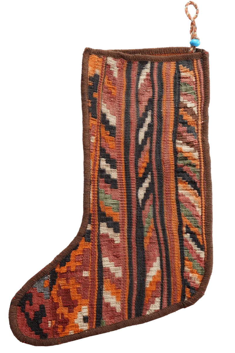 Weihnachtsstrumpf · Handgefertigt – Bunt, 41x56 cm