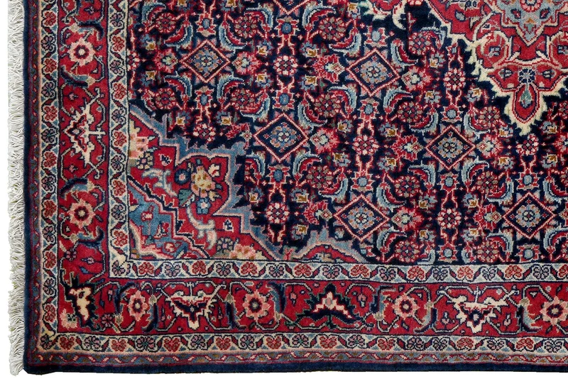 Bidjar Zandjan · Handgeknüpft – Blau, 162x111 cm