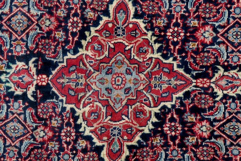 Bidjar Zandjan · Handgeknüpft – Blau, 162x111 cm