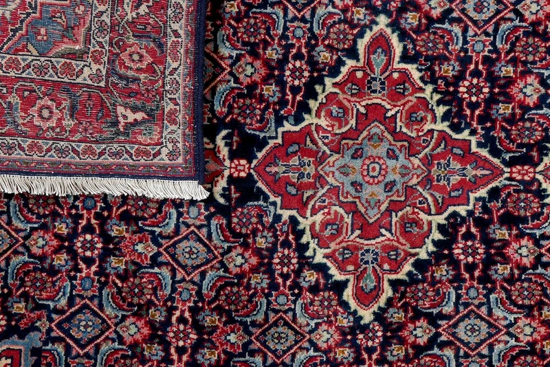 Bidjar Zandjan · Handgeknüpft – Blau, 162x111 cm
