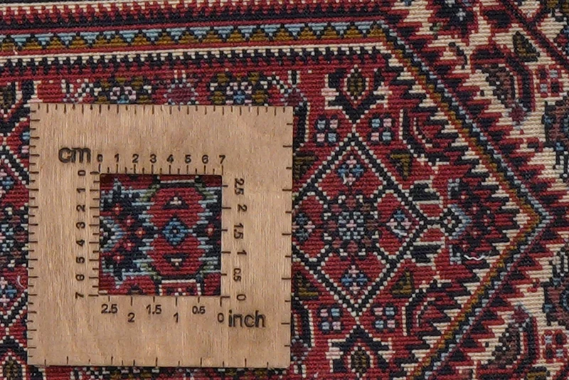 Bidjar Zandjan · Handgeknüpft – Blau, 59x44 cm