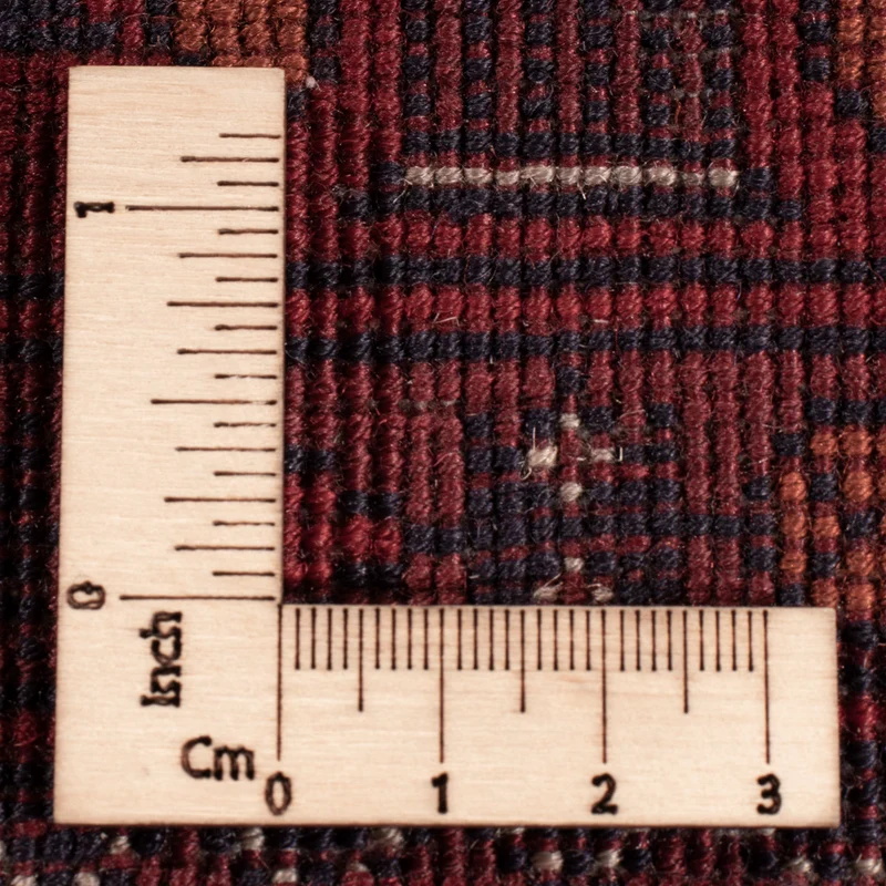 Afghan Teppich 100x150cm - Orientteppich - rot