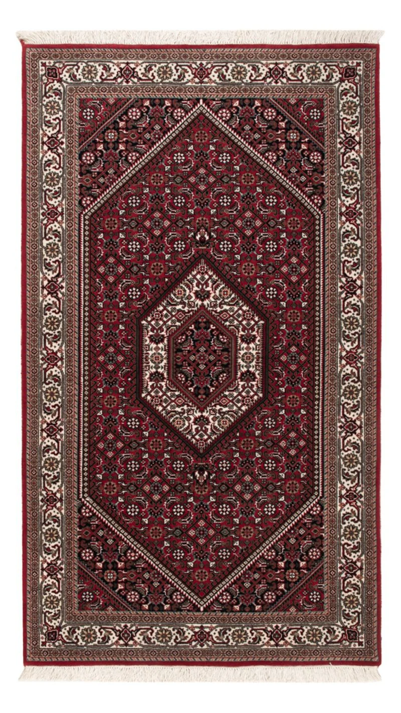 Indo Bidjar Teppich 92x160cm - Orientteppich - dunkelbeige