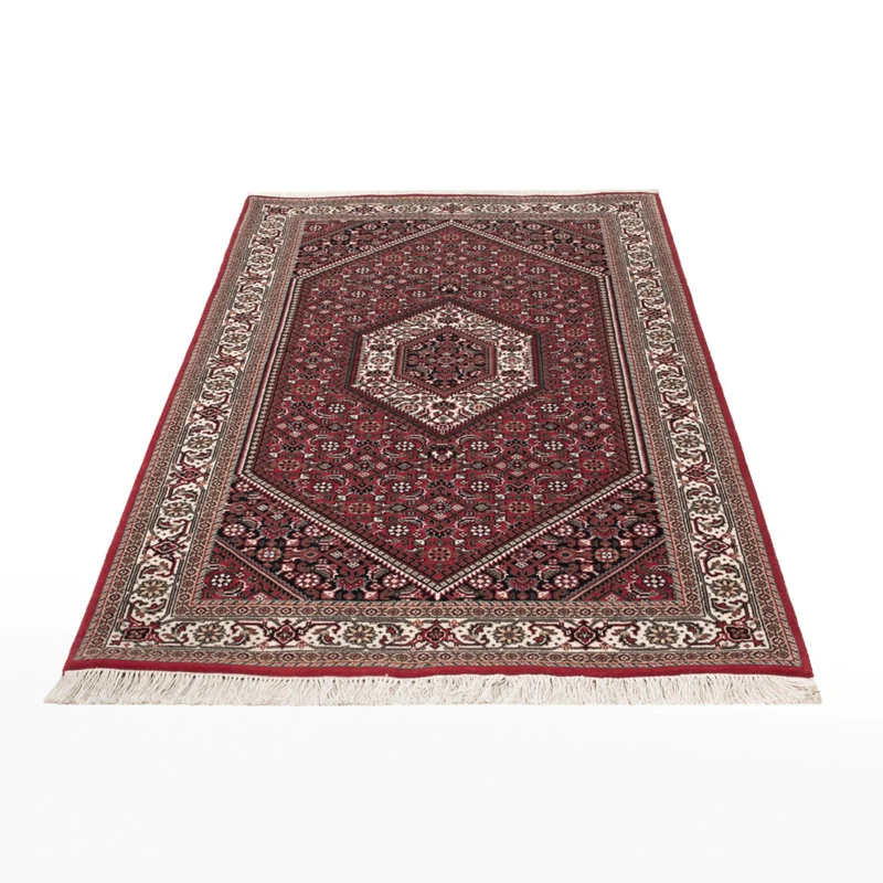 Indo Bidjar Teppich 92x160cm - Orientteppich - dunkelbeige