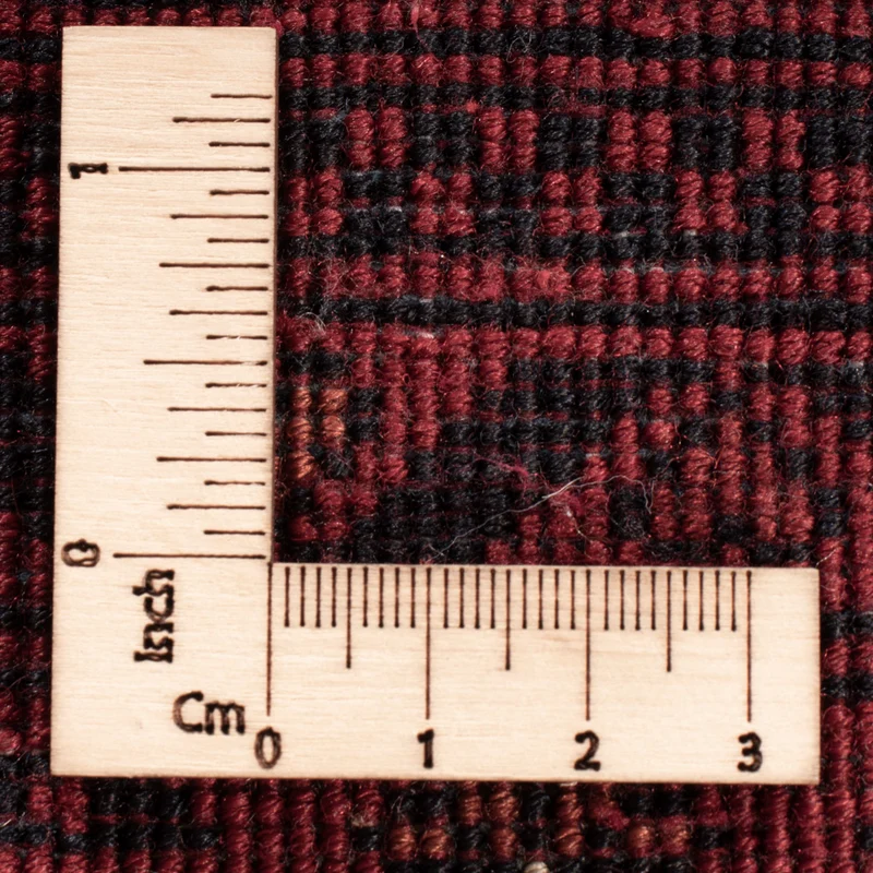 Afghan Teppich 101x138cm - Orientteppich - rot