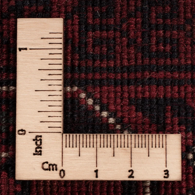Afghan Teppich 101x138cm - Orientteppich - rot