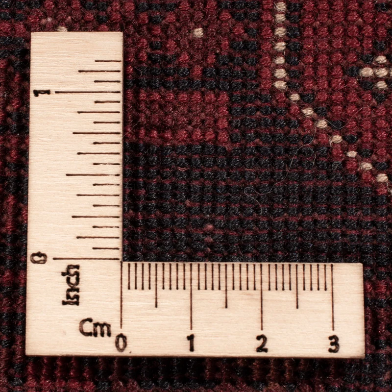 Afghan Teppich 98x148cm - Orientteppich - rot
