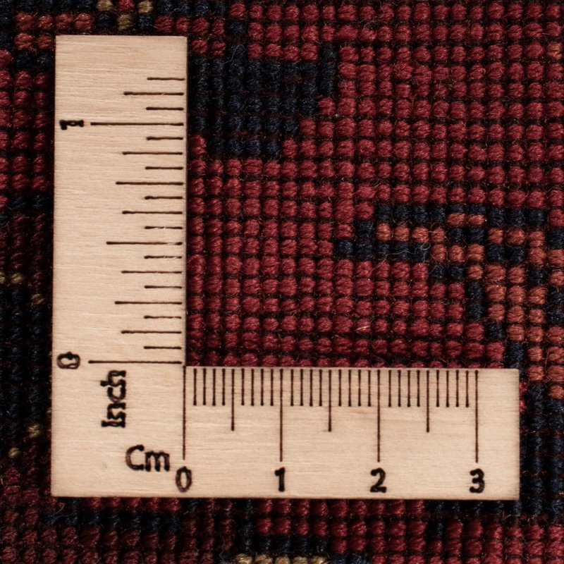 Afghan Teppich 100x142cm - Orientteppich - rot
