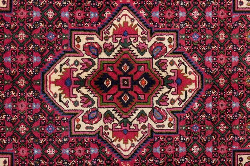 Hosseinabad · Handgeknüpft – Rot, 191x151 cm