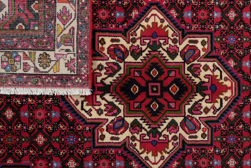 Hosseinabad · Handgeknüpft – Rot, 191x151 cm