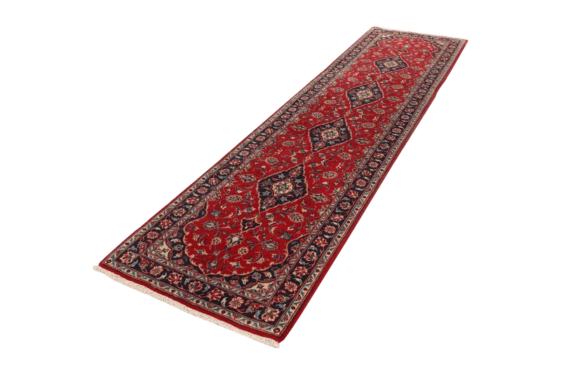 Ardakan · Handgeknüpft – Rot, 326x80 cm