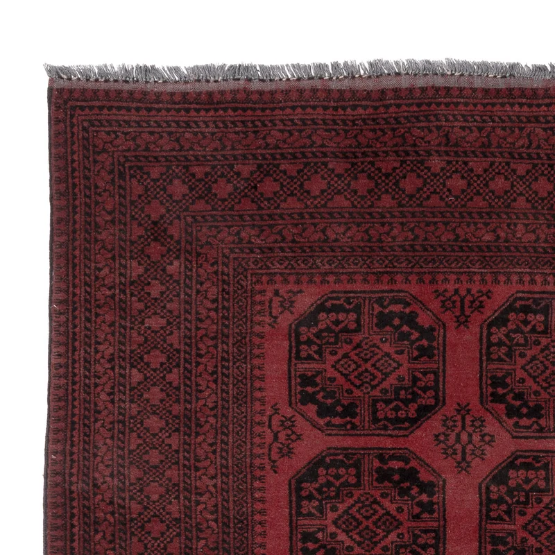 Akhche Teppich 207x290cm - Perserteppich - rot