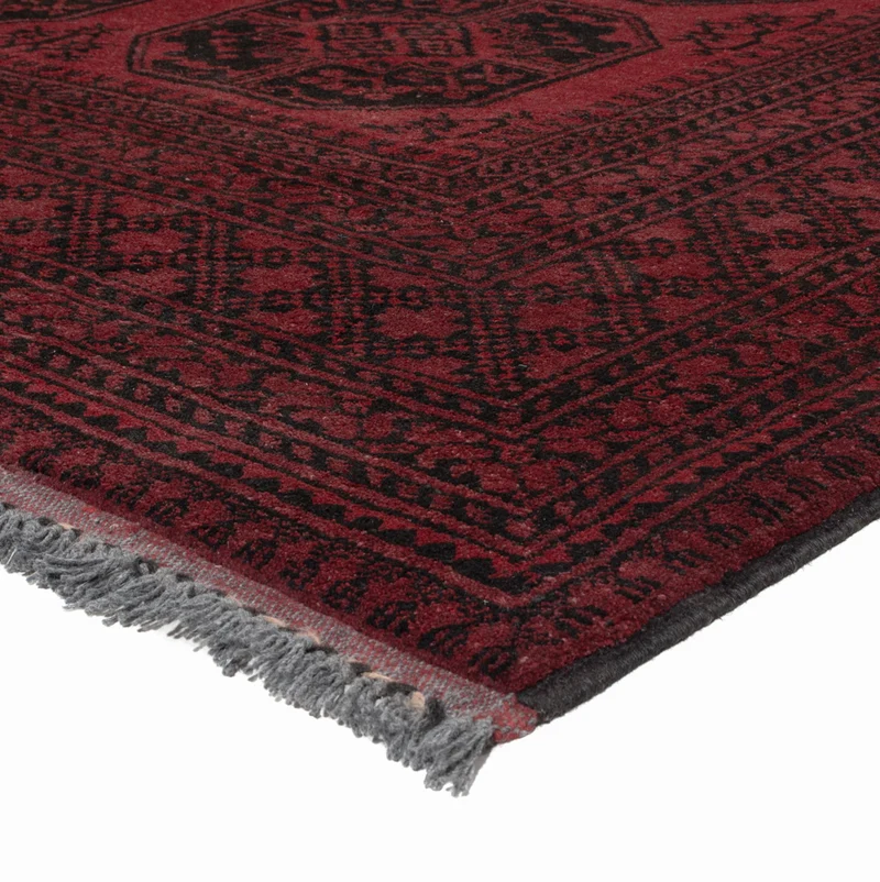 Akhche Teppich 207x290cm - Perserteppich - rot