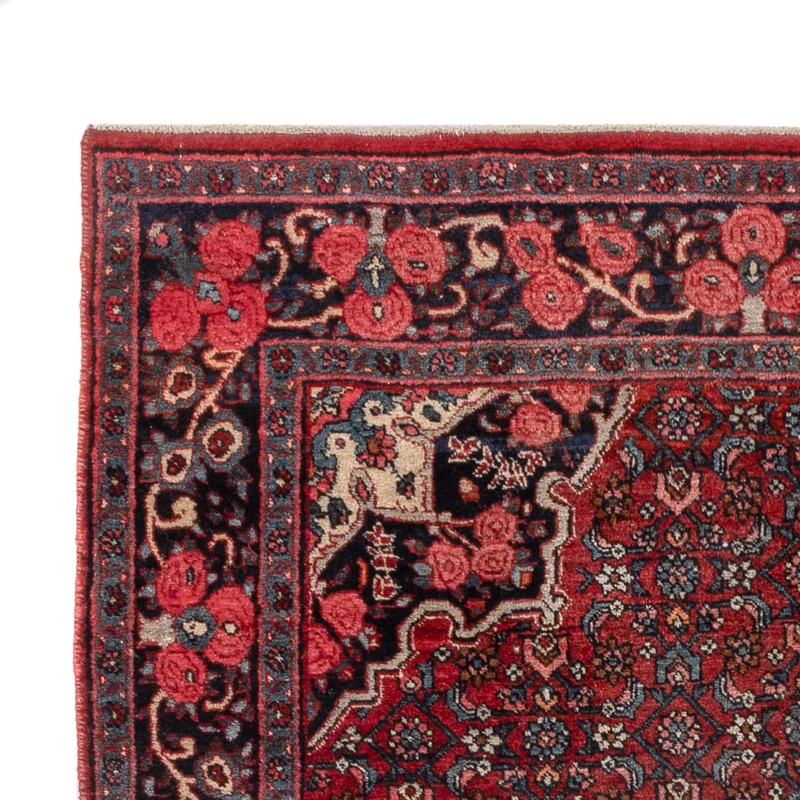 Perserteppich - Nomadic - 126 x 206 cm - rot