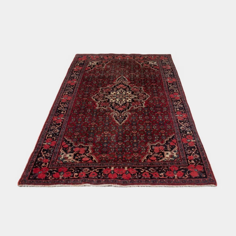 Perserteppich - Nomadic - 126 x 206 cm - rot