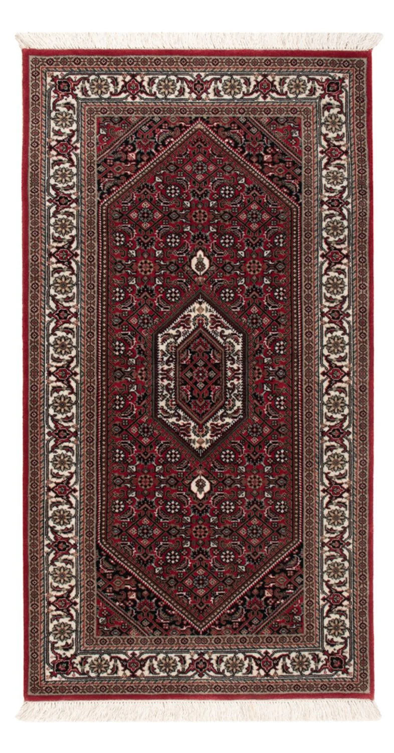Indo Bidjar Teppich 73x143cm - Orientteppich - dunkelbeige