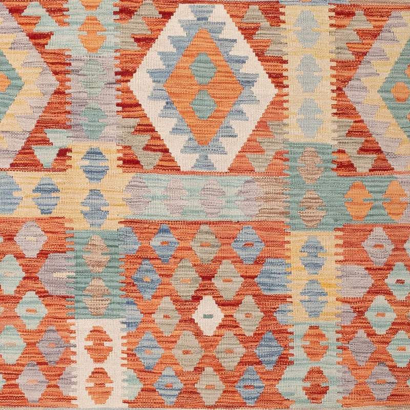 Kelim Teppich - Splash - 175 x 297 cm - bunt