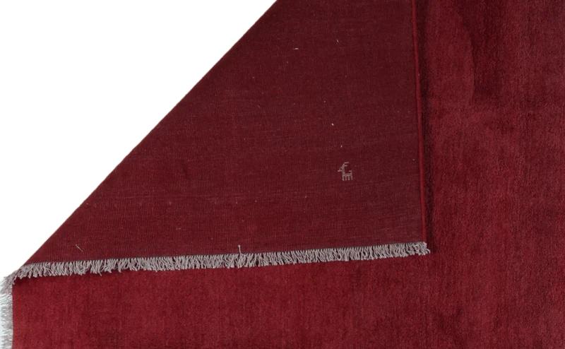 Gabbeh · Handgeknüpft – Rot, 390x301 cm