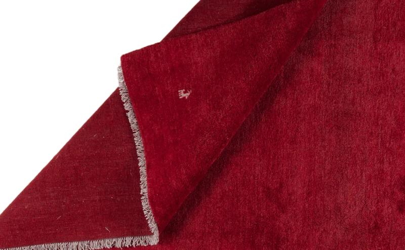 Gabbeh · Handgeknüpft – Rot, 390x301 cm
