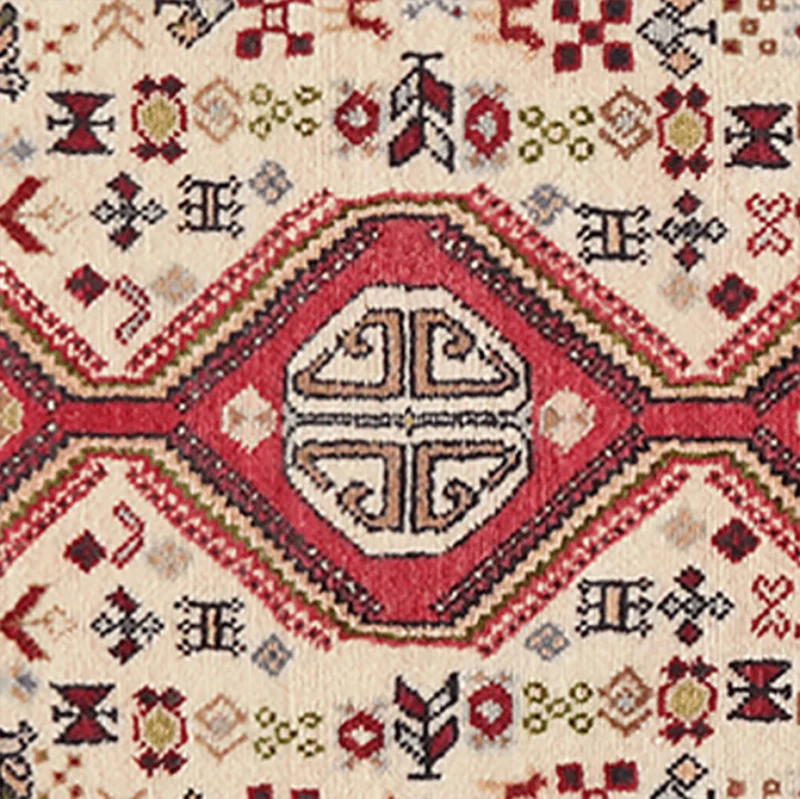Abadeh · Handgeknüpft – Beige, 125x76 cm