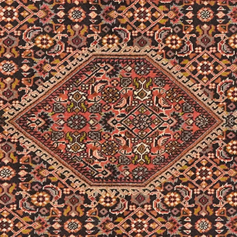 Bidjar Zandjan · Handgeknüpft – Blau, 189x77 cm