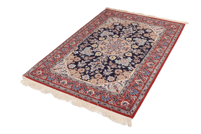 Isfahan · Handgeknüpft – Blau, 161x111 cm
