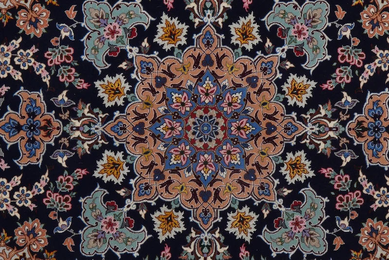 Isfahan · Handgeknüpft – Blau, 161x111 cm