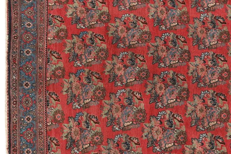 Bidjar · Handgeknüpft – Rot, 217x142 cm