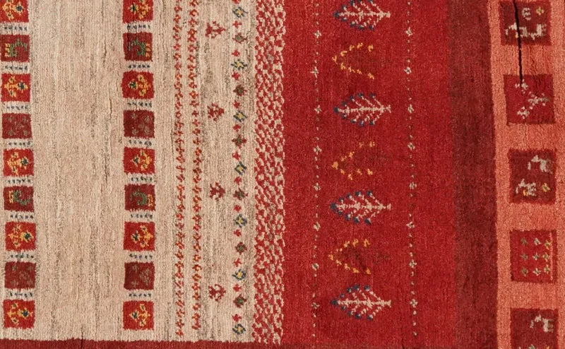 Gabbeh Sonnat · Handgeknüpft – Bunt, 205x158 cm