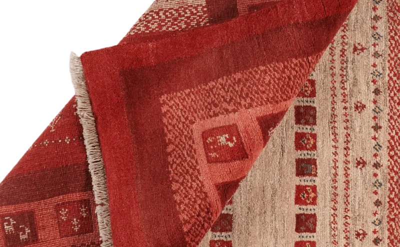 Gabbeh Sonnat · Handgeknüpft – Bunt, 205x158 cm
