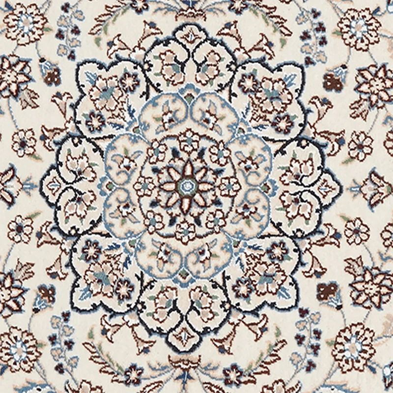 Nain 9La · Handgeknüpft – Beige, 151x102 cm