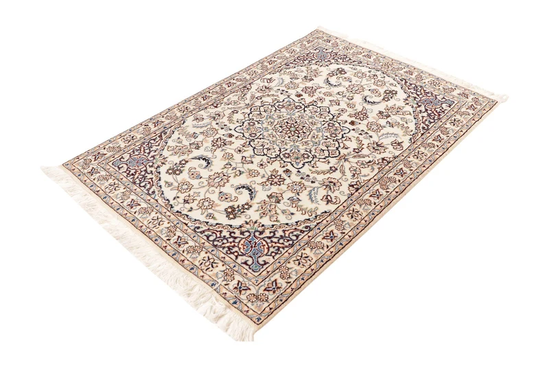 Nain 9La · Handgeknüpft – Beige, 151x102 cm