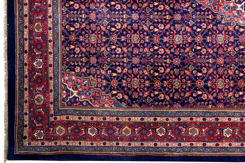 Sarough · Handgeknüpft – Blau, 313x212 cm