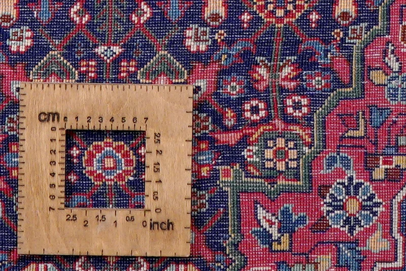 Sarough · Handgeknüpft – Blau, 313x212 cm