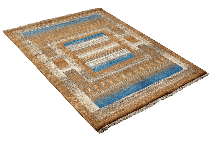 Gabbeh Sonnat · Handgeknüpft – Braun, 200x149 cm