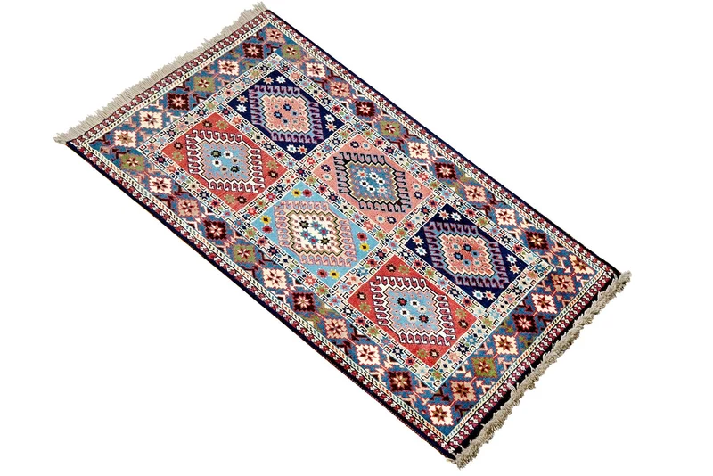 Yalameh · Handgeknüpft – Bunt, 128x81 cm