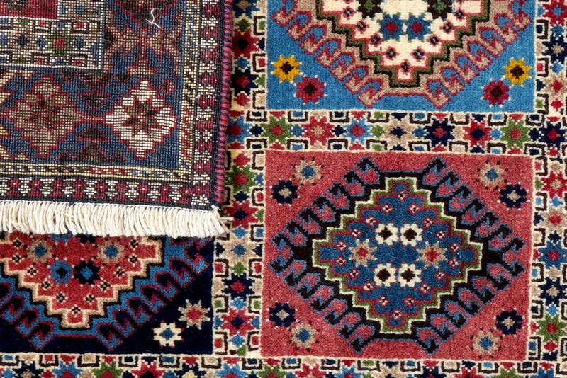 Yalameh · Handgeknüpft – Bunt, 128x81 cm