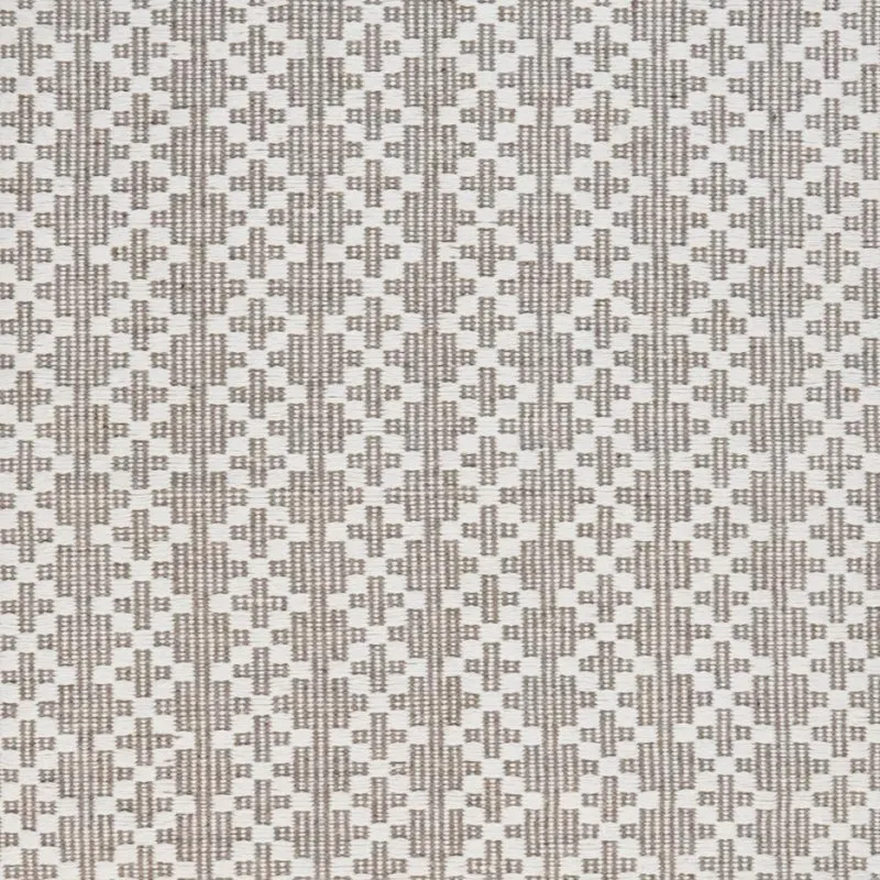 Dhurrie · Handgewebt – Grau, 160x230 cm