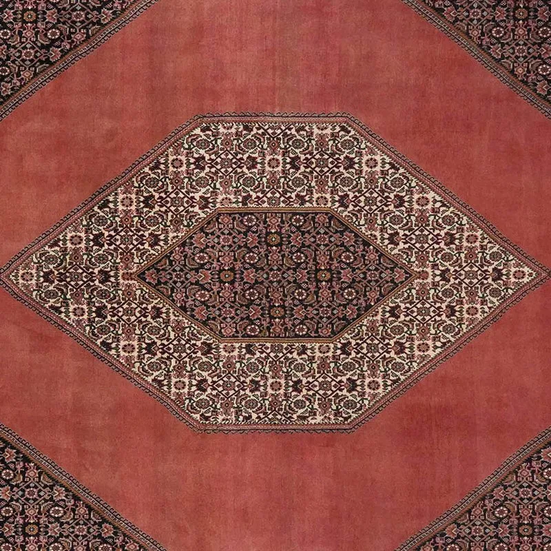 Bidjar · Handgeknüpft – Rot, 358x253 cm