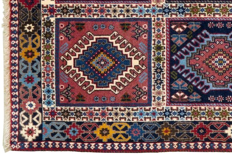 Yalameh · Handgeknüpft – Bunt, 193x82 cm