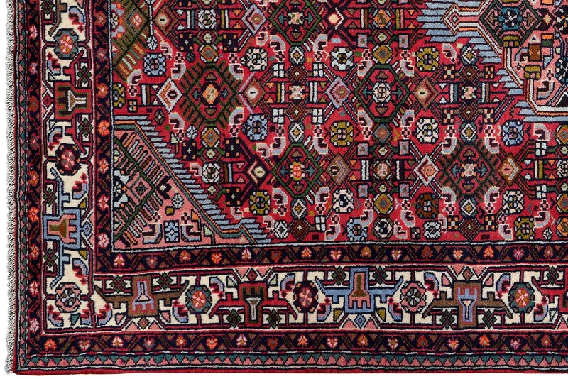 Assadabad · Handgeknüpft – Rot, 200x127 cm
