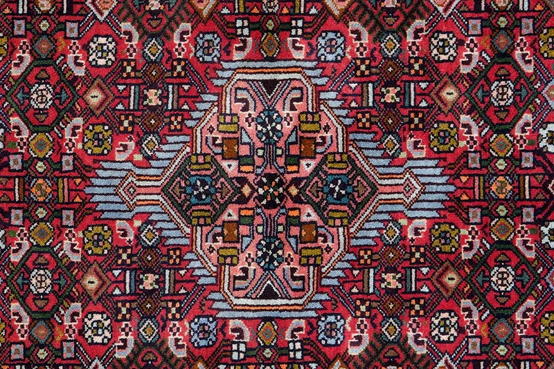 Assadabad · Handgeknüpft – Rot, 200x127 cm