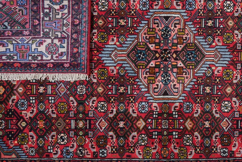 Assadabad · Handgeknüpft – Rot, 200x127 cm